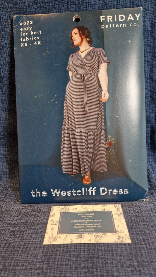 Dressmaking Pattern - Friday Pattern Co. - Westcliff Dress - Size XS-4X