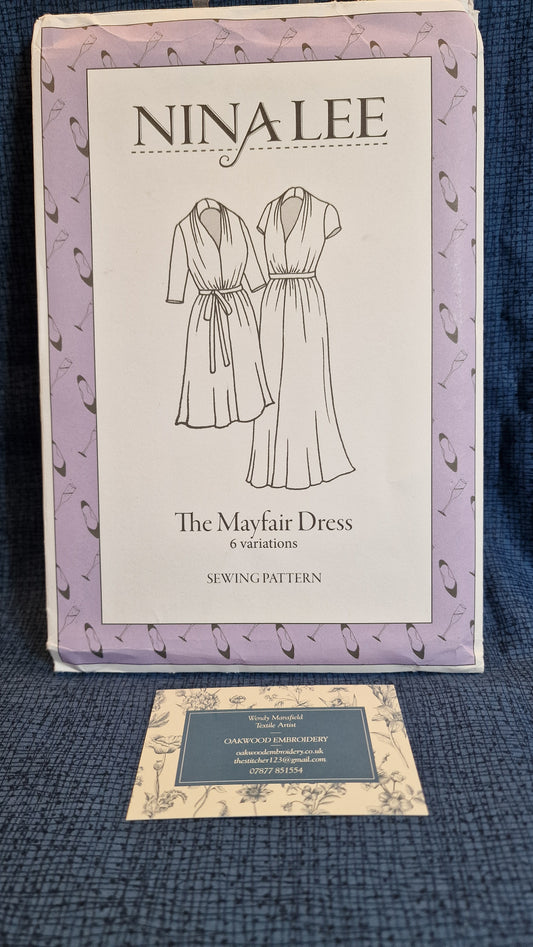 Dressmaking Pattern - Nina Lee - Mayflower Dress - Size 6-20