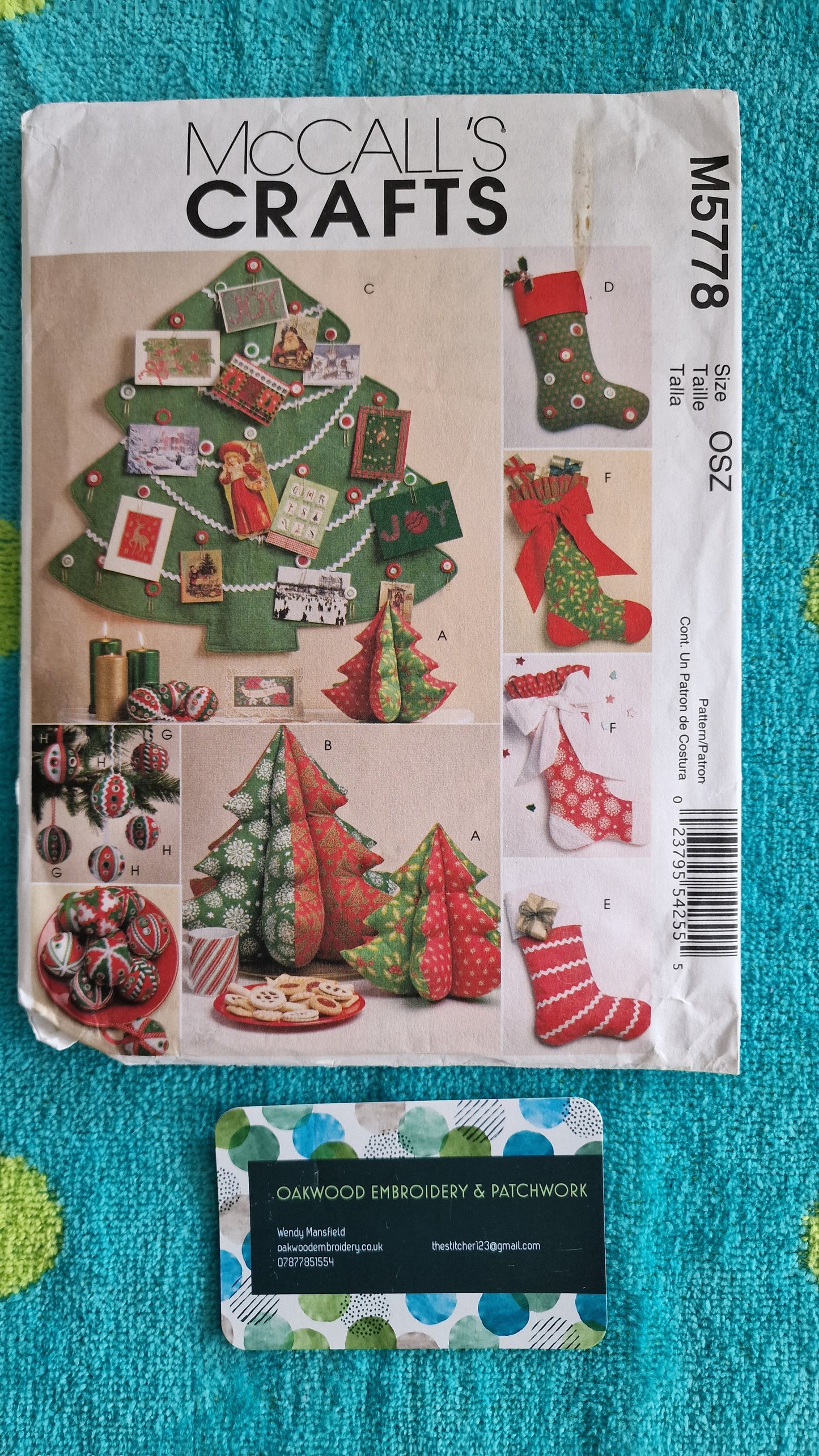 Craft Pattern - McCall's Craft M5778 - One Size