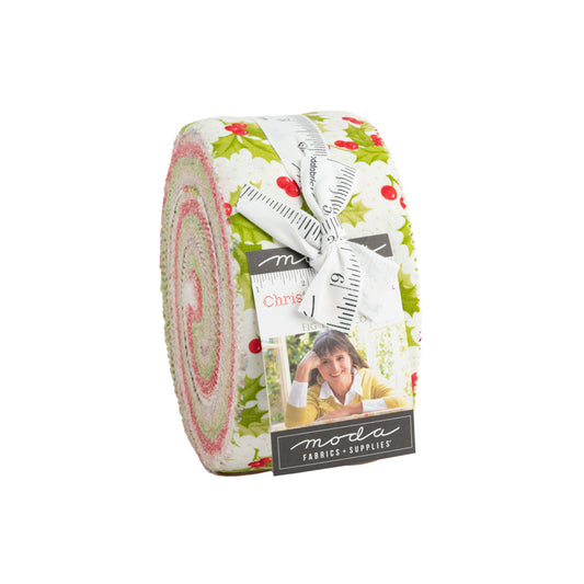CHRISTMAS STITCHED - JELLY ROLL - Moda Fabric Code 20440JR