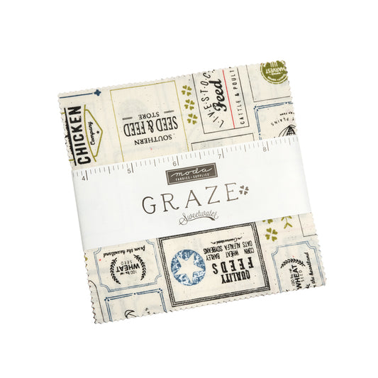 GRAZE - CHARM PACK -  Moda Stock Code PP55600