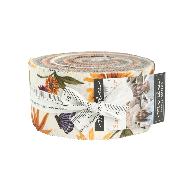 SUNFLOWER GARDEN - Jelly Roll - Moda Fabric Code JR6890