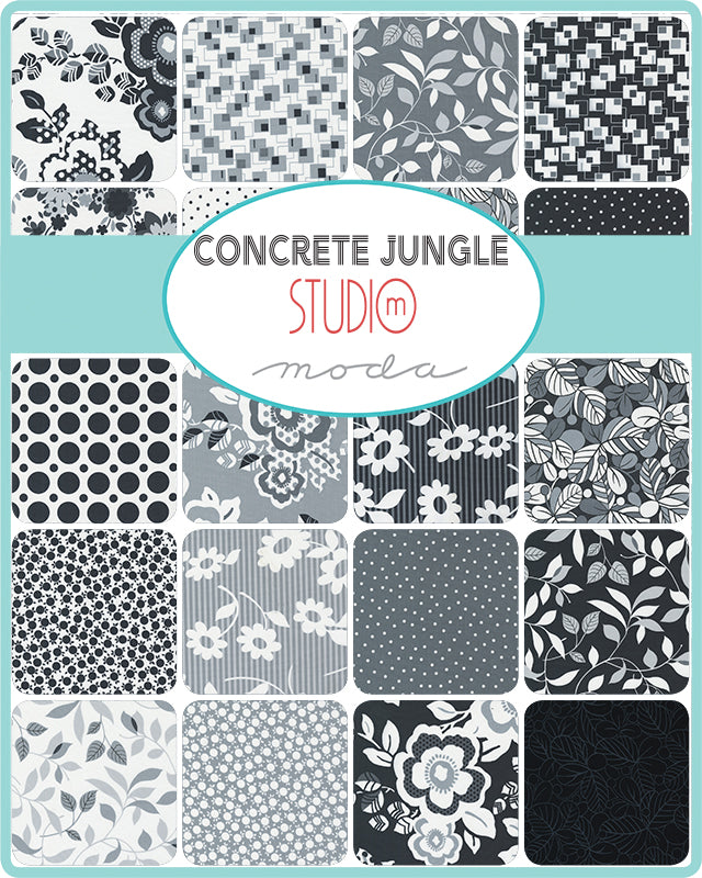 CONCRETE JUNGLE - JELLY ROLL - Moda Fabric Code 33720JR