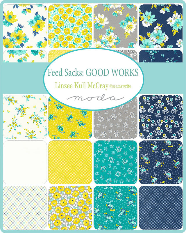 FEED SACKS - JELLY ROLL - Moda Fabric Code JR23350