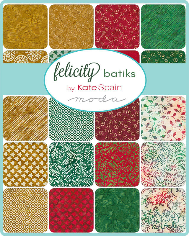 Charm Pack - FELICITY BATIKS - Moda Stock Code PP27311