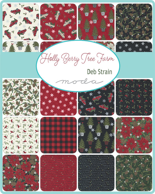 Holly Berry Tree Farm Collection - By Deb Strain - From Moda Fabrics