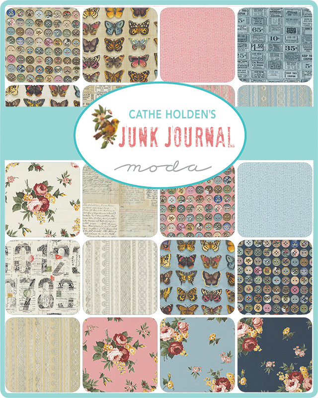 JUNK JOURNAL- Moda Fabric Code LC7410
