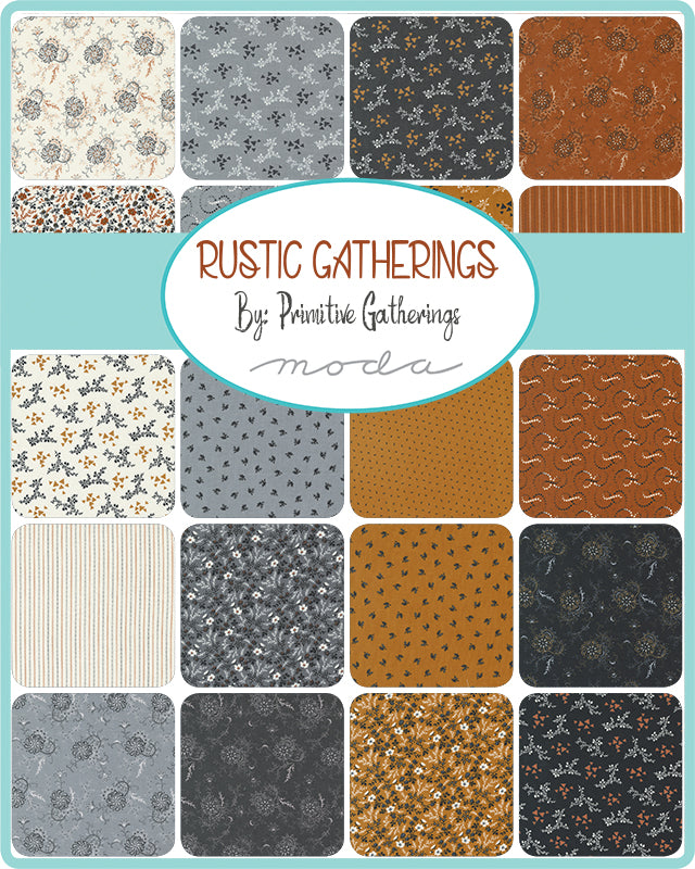 RUSTIC GATHERINGS - Charm Pack - Moda Stock Code PP49200