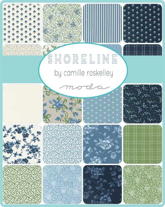SHORELINE - CHARM PACK - Moda Stock Code PP55300