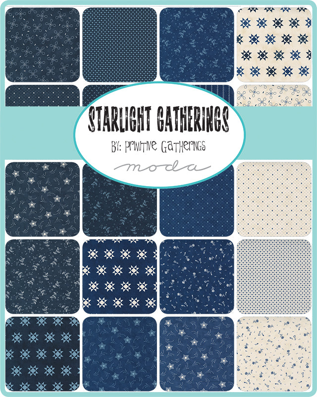 Charm Pack - STARLIGHT GATHERINGS - Moda Stock Code 49160PP