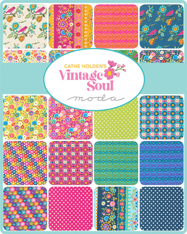 VINTAGE SOUL - Layer Cake - Moda Fabric Code LC7430