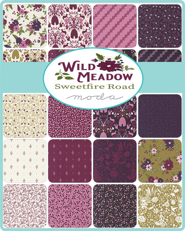 Jelly Roll - Wild Meadow - Moda Fabric Code 43130JR