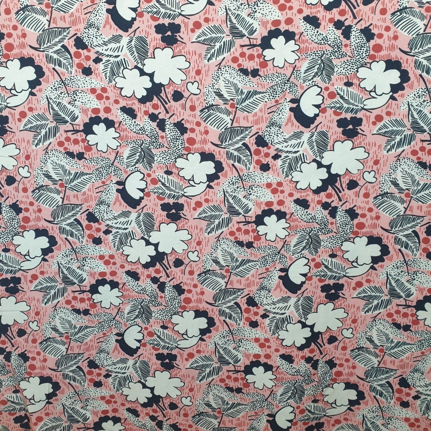 Jackie Vintage Viscose Lawn - Pink by Fabric Godmother (2022 Range)