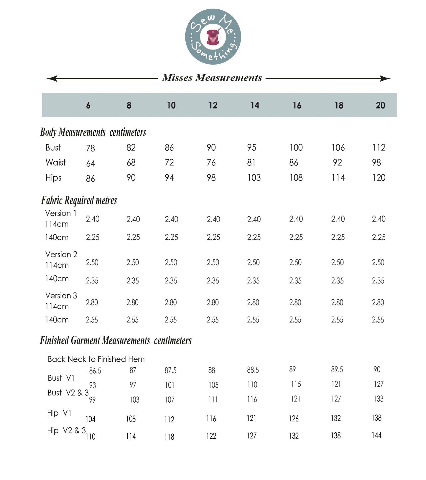 Sew Me Something Kate Dress Sewing Pattern (Size 6-20)