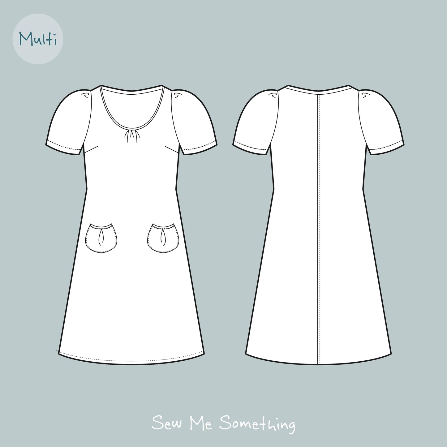 Sew Me Something Kate Dress Sewing Pattern (Size 6-20)