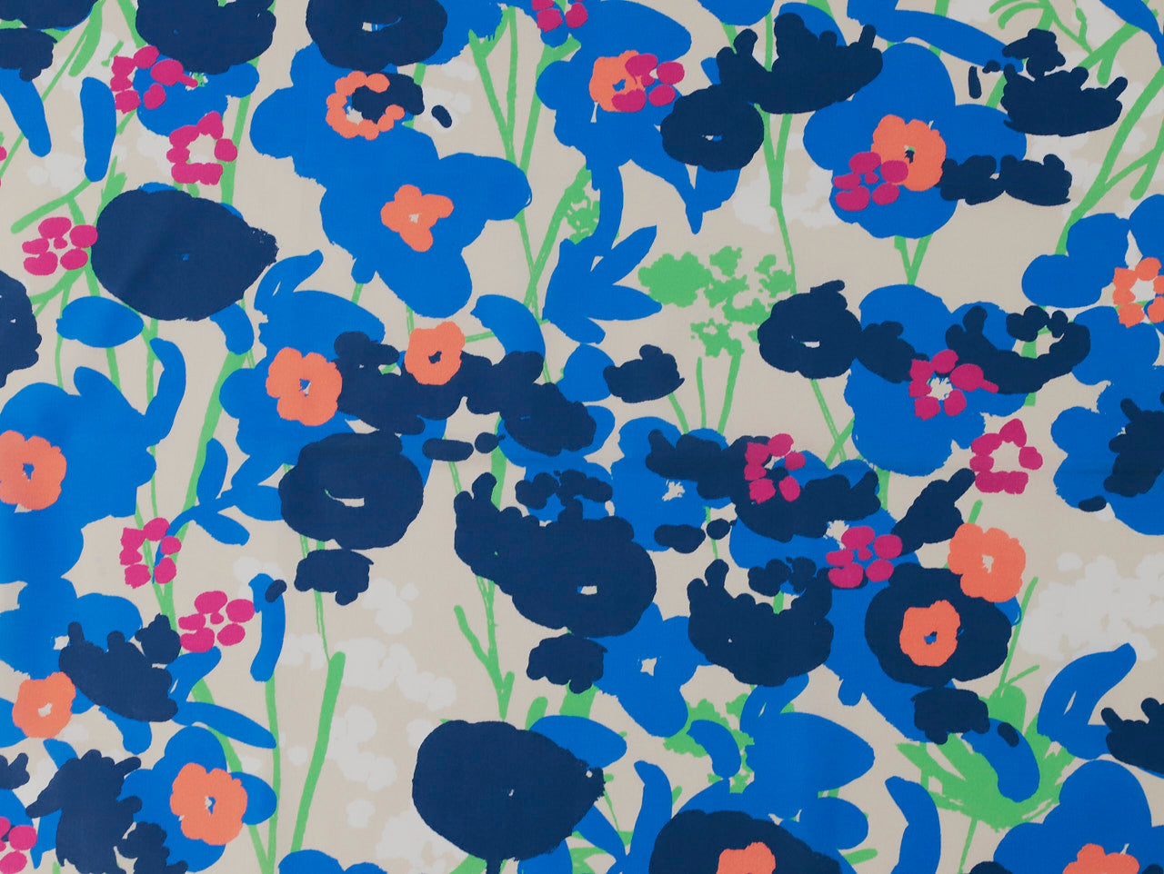 Melissa Cotton Lawn - Cobalt by Fabric Godmother (2024 Range)