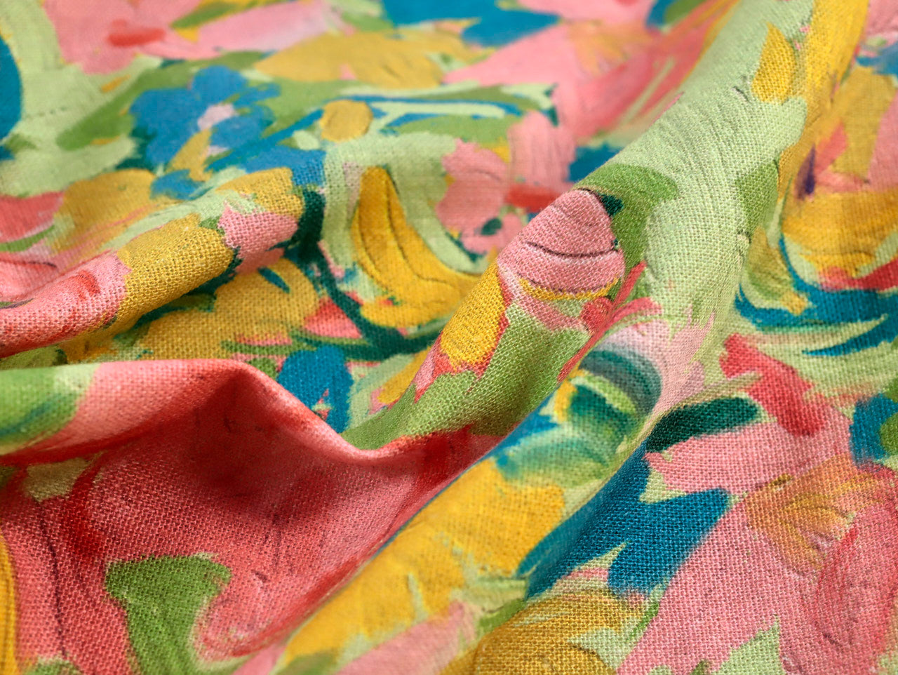Georgia Viscose & Linen - Pistachio by Fabric Godmother (2024 Range)