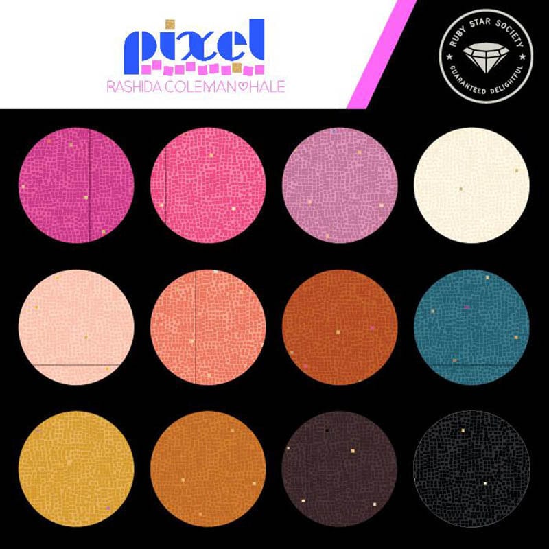 Jelly Roll - Pixel - By Ruby Star Society - Moda Code RS1046JR