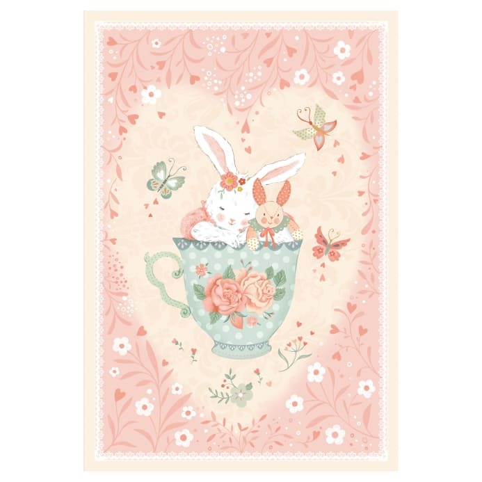 Woodland Tea Time 30" Panel