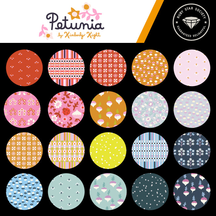 PETUNIA - Jelly Roll - By Ruby Star Society - Moda Code RS3045JR