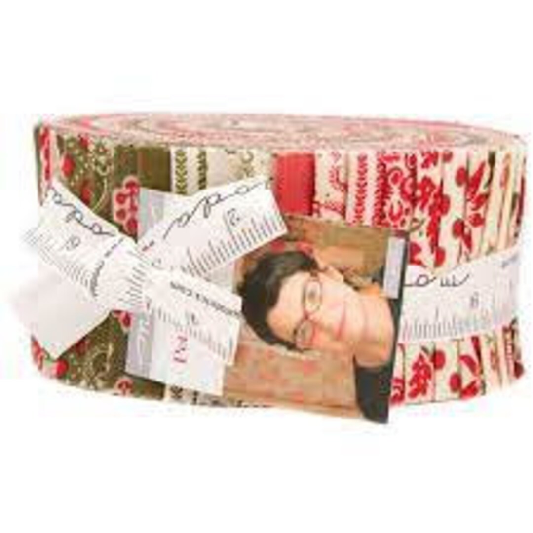 Jelly Roll - Petites Maisons de Noel - Moda Code French General