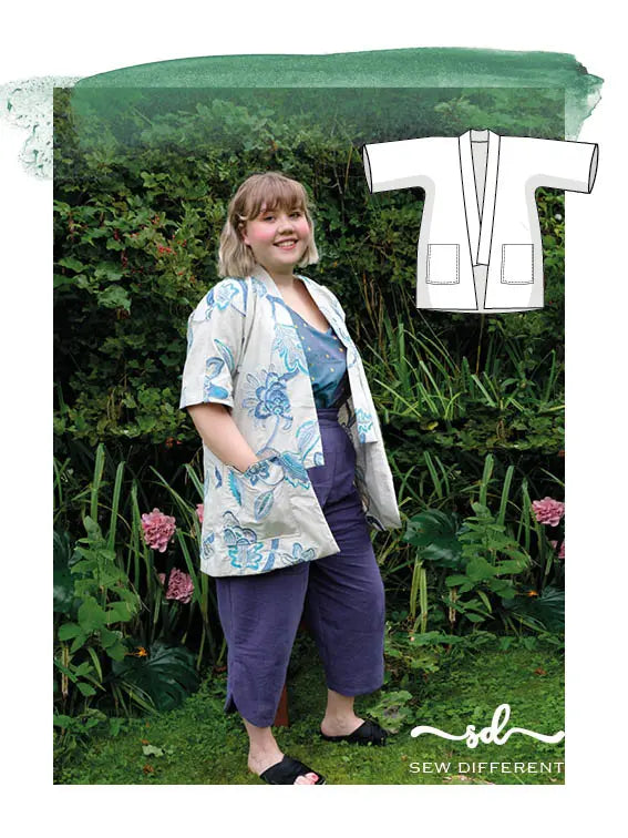 Sew Different - Riva Jacket - UK Size 8-26 Dressmaking Pattern