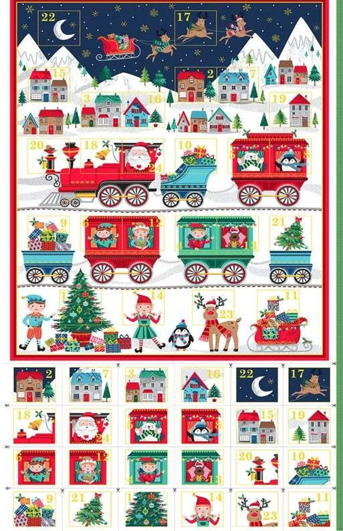 Advent Calendar Santa Express by Makower UK