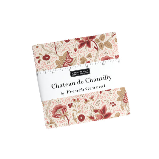Charm Pack - CHATEAU DE CHANTILLY- Moda Stock Code PP13940