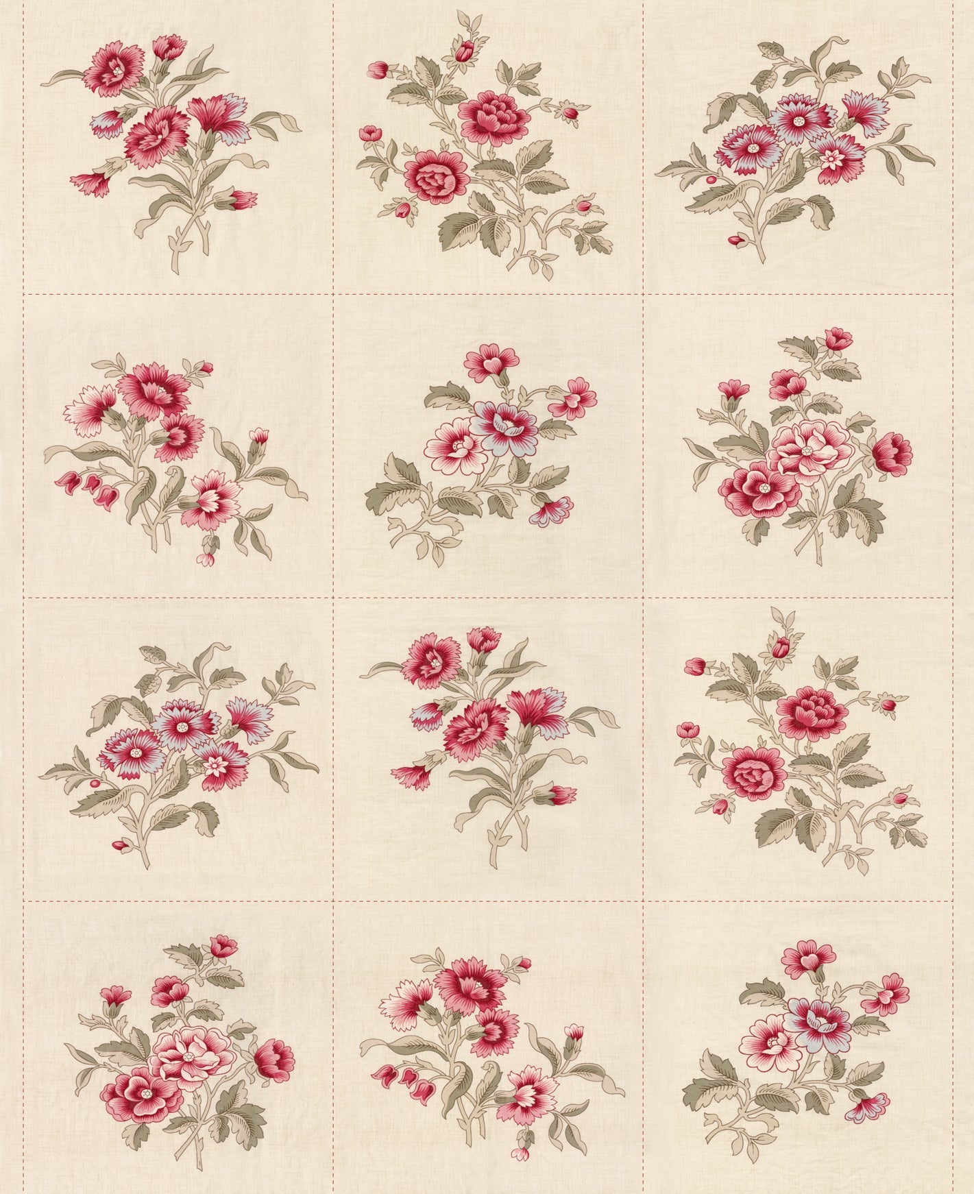 ANTOINETTE Quilt Panel - By French General - From Moda Fabrics