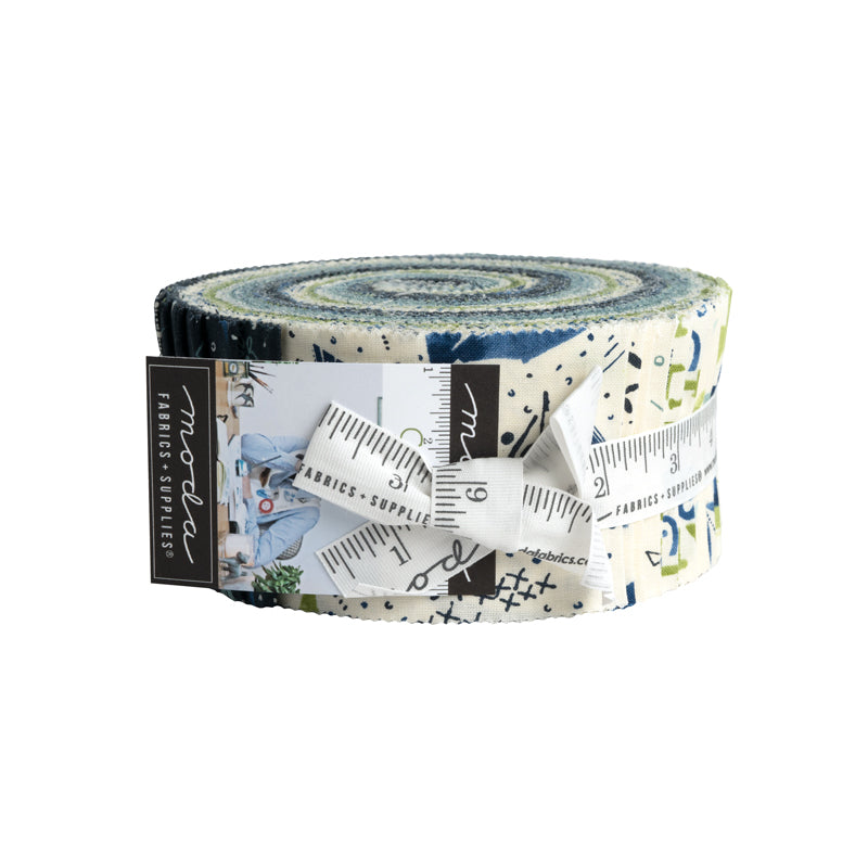 Jelly Roll - Collage - Moda Fabric Code 16950JR