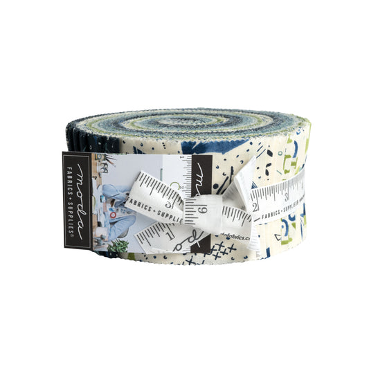 Jelly Roll - Collage - Moda Fabric Code 16950JR