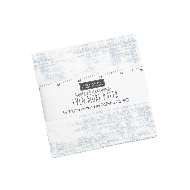 EVEN MORE PAPER- Charm Pack - Moda Stock Code PP1762PP