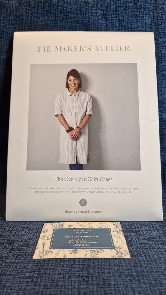 Dressmaking Pattern - The Maker's Atelier - The Oversized Shirt Dress
