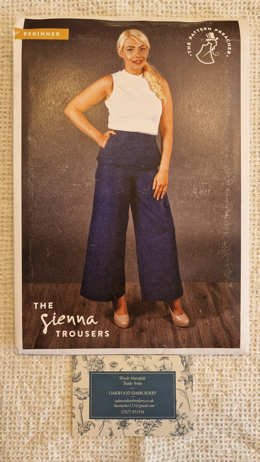 Dressmaking Pattern - The Pattern Preacher - The Sienna Trouser - Size 6-20