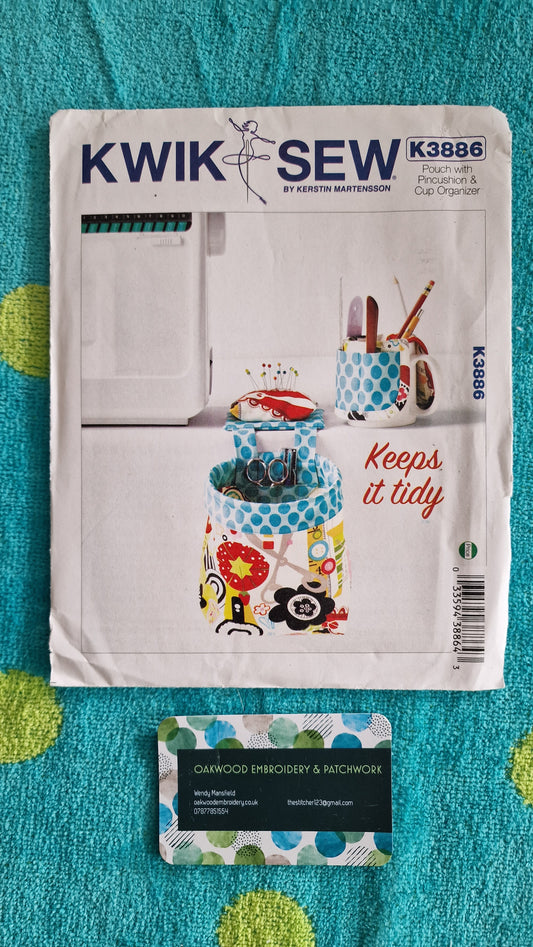 Craft Pattern - Kwik Sew K3886 Craft Holder - One Size