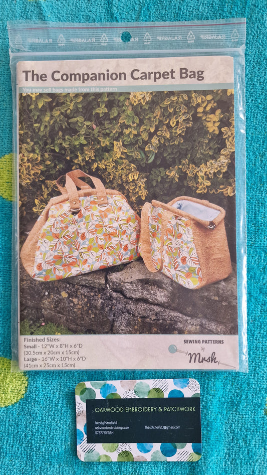 Dressmaking Pattern - Mrs H - The Companion Carpet Bag