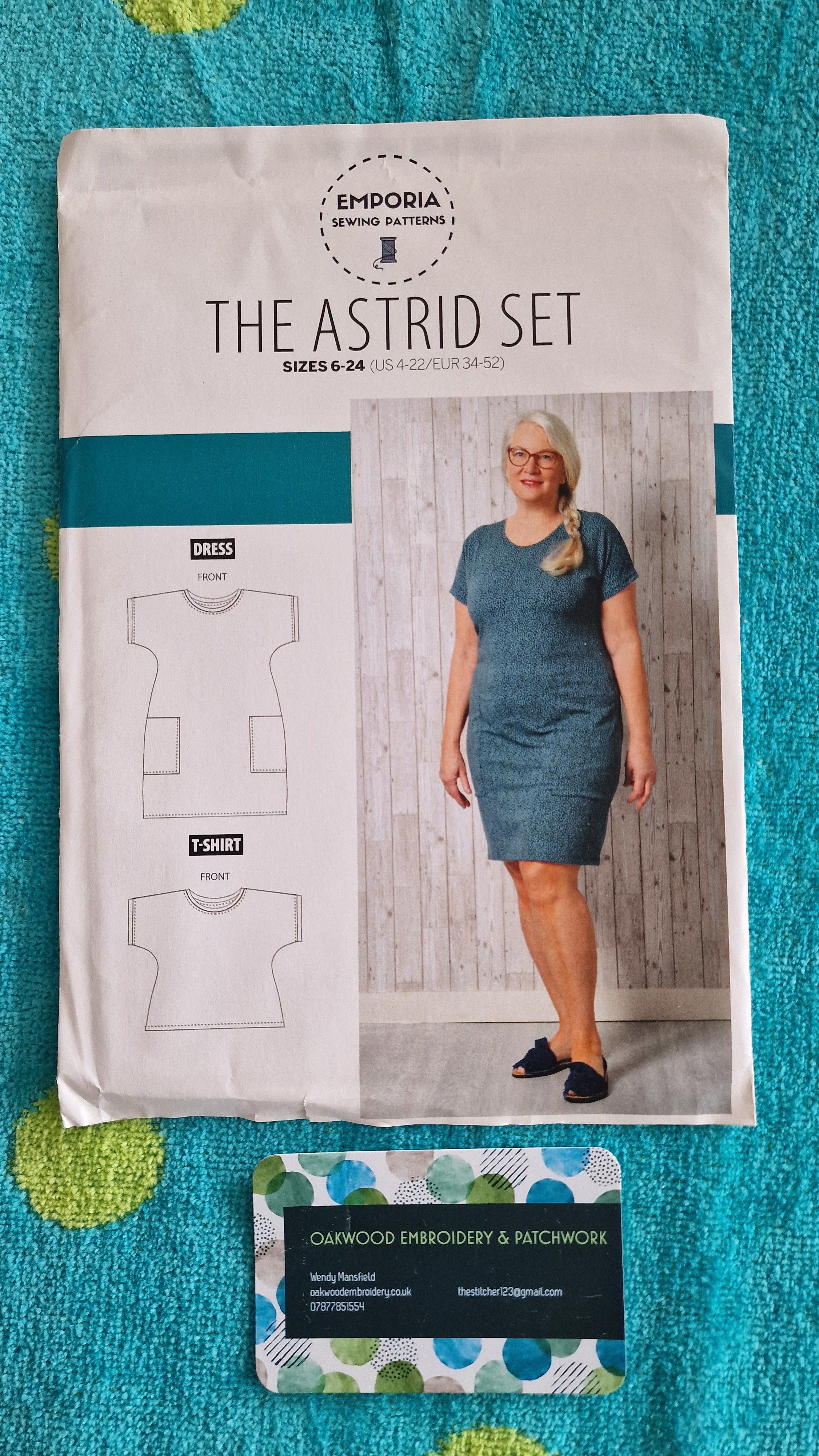Dressmaking Pattern - Emporia Patterns - The Astrid Set - Sizes 6 to 2 ...