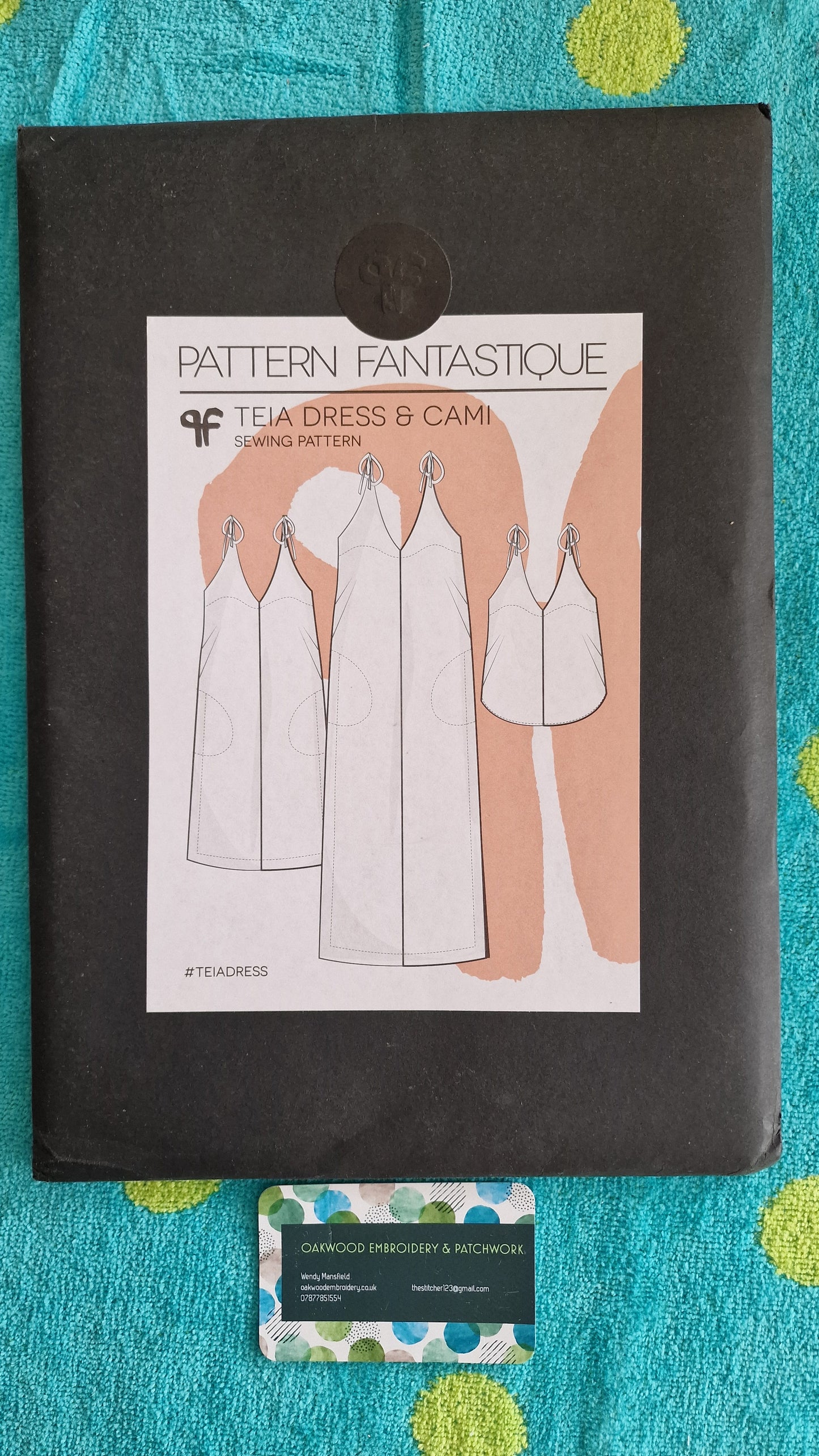 Dressmaking Pattern - Pattern Fantastique Teia Dress & Cami - Size 6 to 26