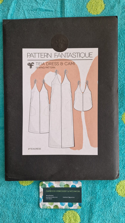 Dressmaking Pattern - Pattern Fantastique Teia Dress & Cami - Size 6 to 26