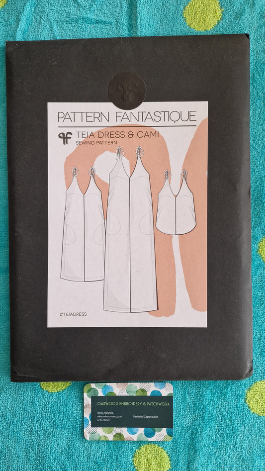 Dressmaking Pattern - Pattern Fantastique Teia Dress & Cami - Size 6 to 26