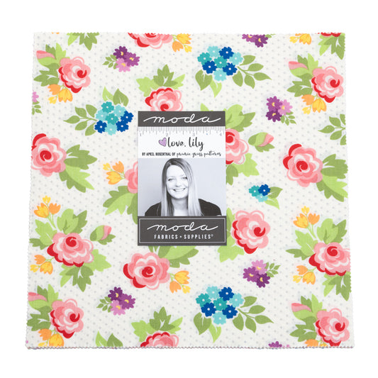 LOVE LILY - LAYER CAKE - Moda Fabric Code LC24110
