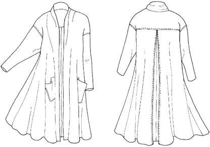 Folkwear Pattern - Swing Coat 254