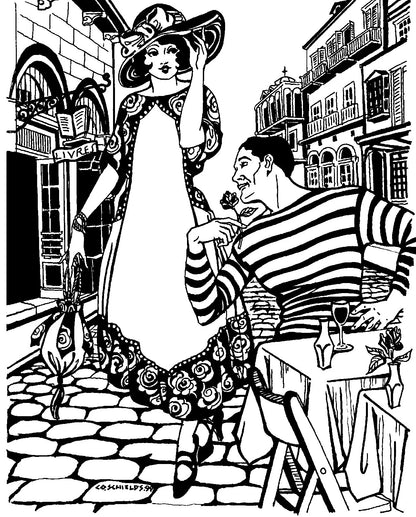 Folkwear Pattern - Paris Promenade Dress 261