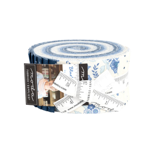 Jelly Roll - BLUEBERRY DELIGHT - Moda Fabric Code JR3030