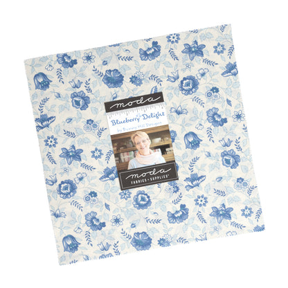 Layer Cake - BLUEBERRY DELIGHT- Moda Fabric Code LC3030