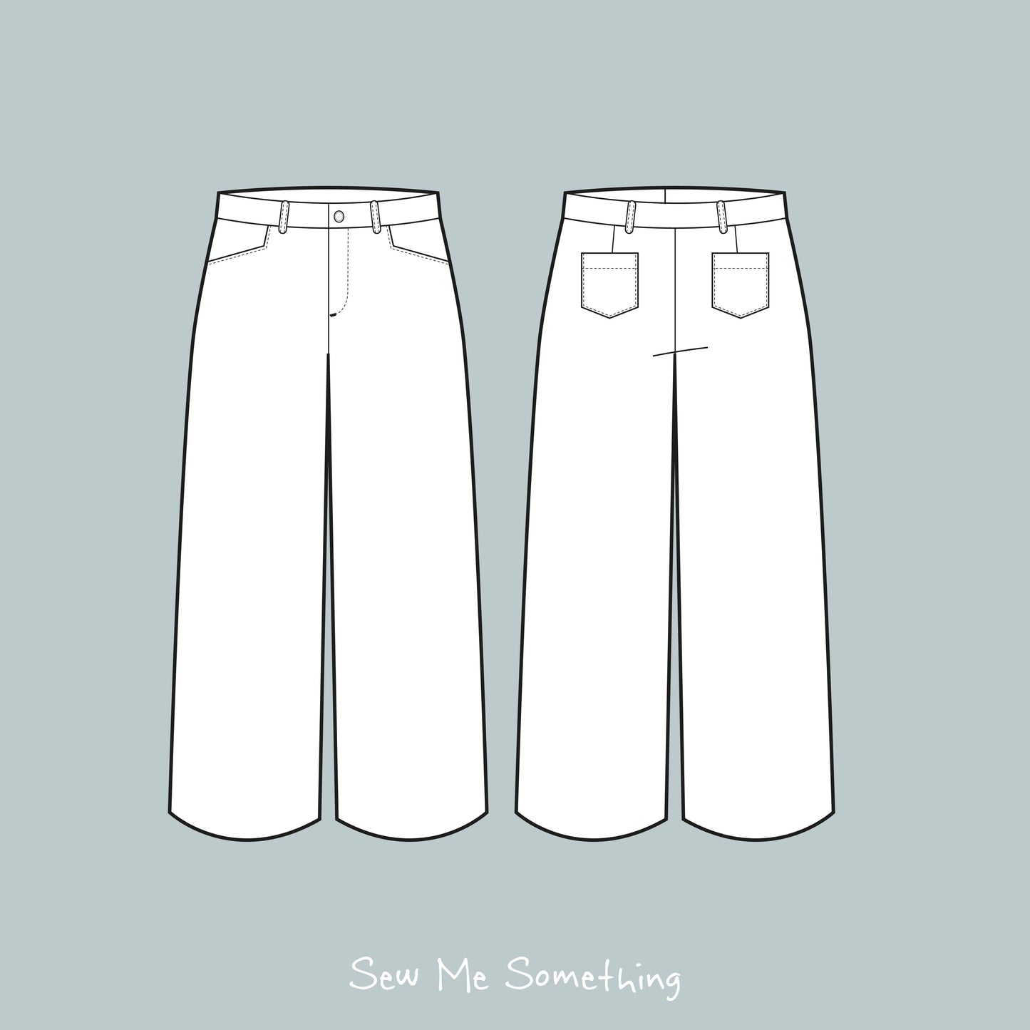 Sew Me Something Portia Trouser Sewing Pattern (Size 8-22)