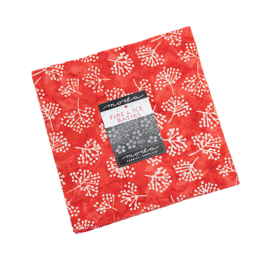 FIRE & ICE BATIKS -  Layer Cake  - Moda Fabric Code LC4360