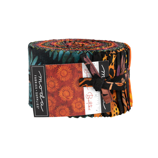 Jelly Roll - BONFIRE BATIKS - Moda Fabric Code JR4364