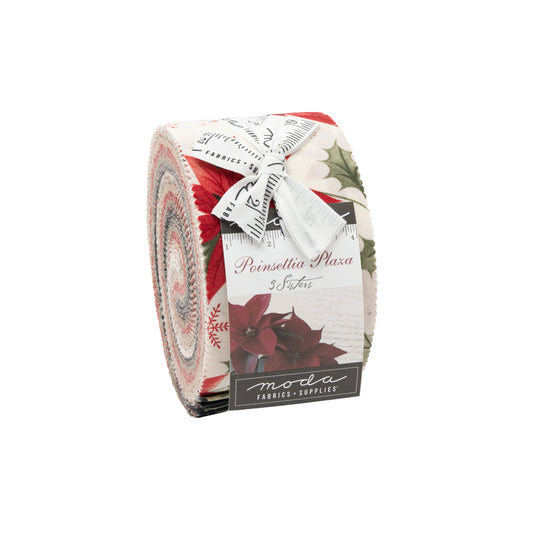 Jelly Roll - Poinsettia Plaza - Moda Fabric Code 44290JR