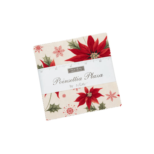 Charm Pack - Poinsettia Plaza - Moda Stock Code 44290PP